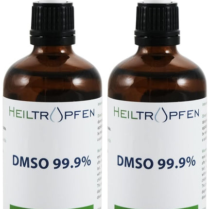 2X DMSO 99.9% Pharma Grade - Dimethyl sulfoxide Li