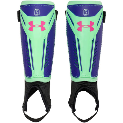 PROTÈGE-TIBIAS UNDER ARMOUR UA Challenge JUNIOR Vert Matrix/Cobalt M