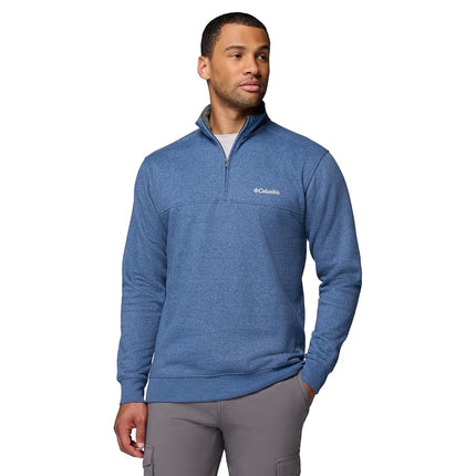 Columbia Men's Hart Mountain II Half Zip Hiking Shirt, Carbon/Heather, 1X