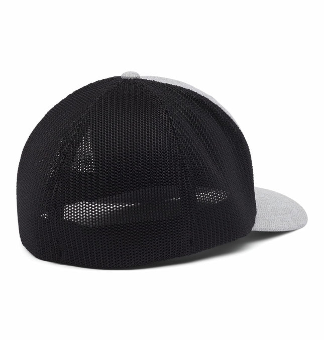 Columbia Tree Flag Mesh Ball Cap Baseball Grey Heather/Black, X-Large