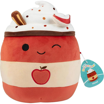 Squishmallows Original 8-Inch Mead The Apple Cider - Official Jazwares Fall Plush - Collectible Soft & Squishy Cider Stuffed Animal Toy - Add to Your Squad - Gift for Kids, Girls & Boys