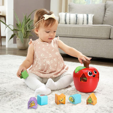 LeapFrog Spin and Change Apple Shape Sorter