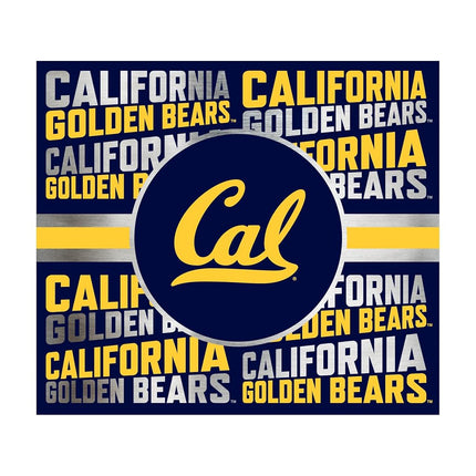Rico Industries NCAA Cal Berkeley Golden Bears 22oz Stainless Steel Tumbler with Lid - Great for Coffee, Tea, Water or Cocktails