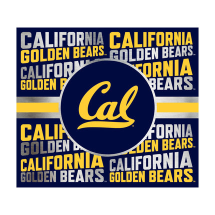 Rico Industries NCAA Cal Berkeley Golden Bears 22oz Stainless Steel Tumbler with Lid - Great for Coffee, Tea, Water or Cocktails