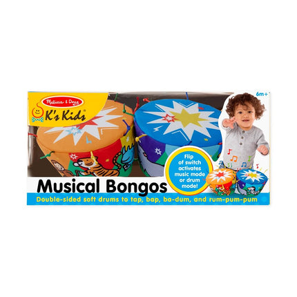 Musical Bongos [Toy] [Apr 29, 2020] Melissa & Doug