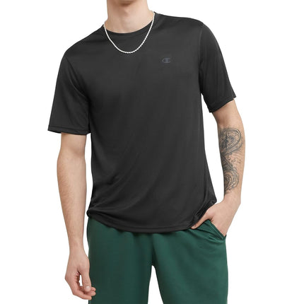 Champion Men's Classic Everyday Soft, Comfortable T-Shirt (Regular or Big & Tall), Black, XXXXXXL Big