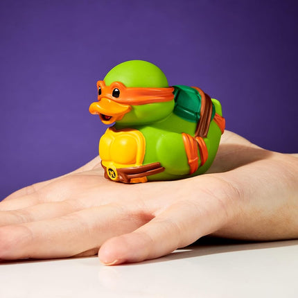 TUBBZ: TMNT - Michelangelo Mini Rubber Duck Collectable Toy 5 cm
