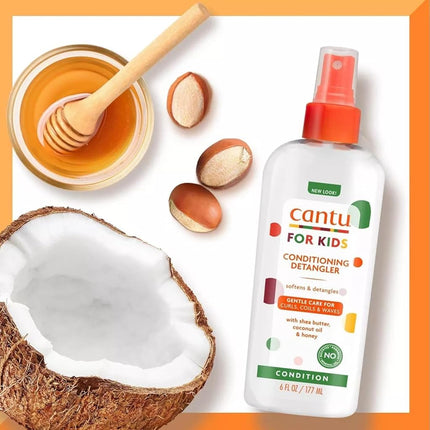 Cantu Care for Kids Conditioning Detangler, 6 Ounce