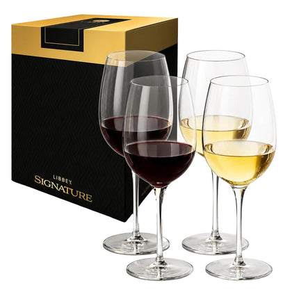 Libbey Signature Kentfield Estate All-Purpose Wine Gift Set of 4, 16-Ounce