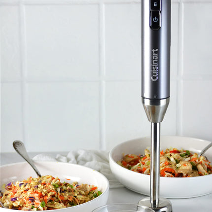 Cuisinart Electric Hand Blender & Mixer, EvolutionX Cordless Rechargeable, Gray/Black, RHB-100,Dark Grey