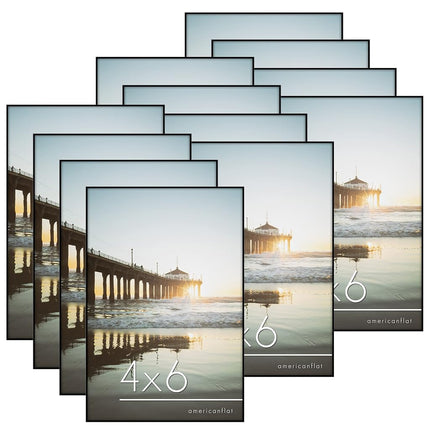 Americanflat Front Loading 4x6 Picture Frame with 