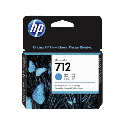 HP 712 Cyan Original Ink Cartridge