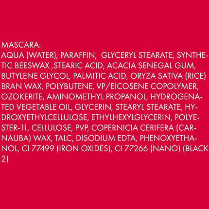 Pupa Milano Vamp! Volume Building Mascara, 300 Deep Night, 9 ml