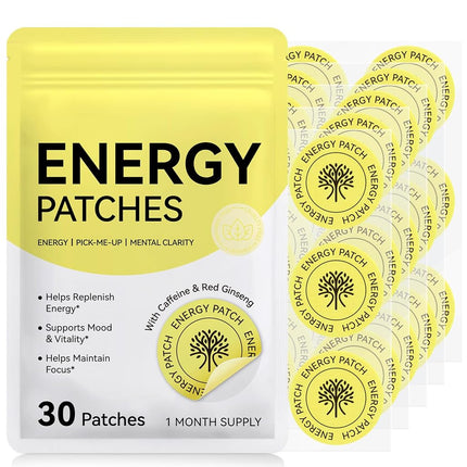 Arkture Energy Patches, Plant-Based Formula Patch 
