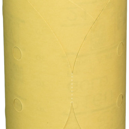 3M 01633 Stikit Gold 6" P500A Grit Dust-Free Disc 