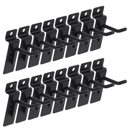 Keadic 20Pcs 2” Slatwall Hooks Set Heavy Duty Slat