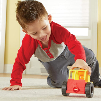 Learning Resources 1-2-3 Build It Construction Crew, Fine Motor Toy, Kids Building Set