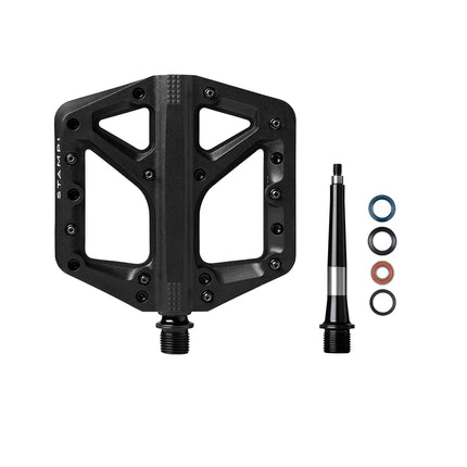 Crankbrothers Stamp-1 Pedals, Large, Black