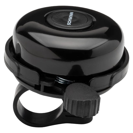 Schwinn Classic Black Bike Bell, Bicycle Accessories, Kids and Adult Bikes, Easy Installation, Loud Ringing Sound