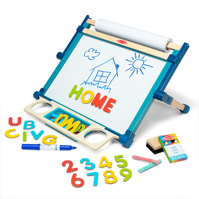 Melissa & Doug Deluxe Double-Sided Tabletop Easel 