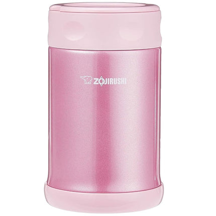 Zojirushi Stainless Steel Food Jar 17-Ounce/0.5-Liter Shiny Pink