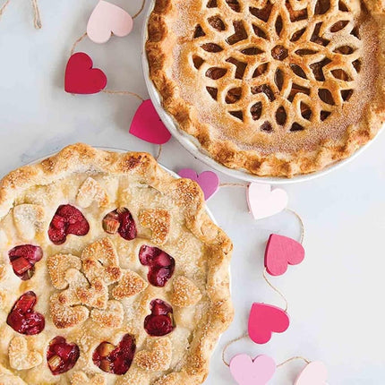 Nordicware 59880 Lattice and Hearts Pie Top Cutter