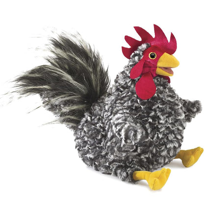 Folkmanis Puppets Barred Rock Rooster, Multi-Colour