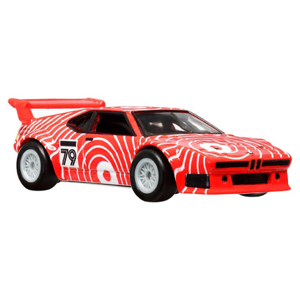 Hot Wheels Premium BMW M1 PROCAR, Car Culture Circuit Legends Vehicles for Kids 3 Years Old & Up and Adult fans and Collectors, Premium Collection of Car Culture 1:64 Scale Vehicles, HKC79