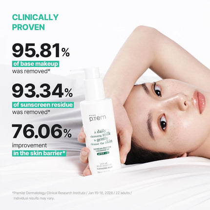 MAKE P: REM Safe Me. Relief Moisture Cleansing Milk