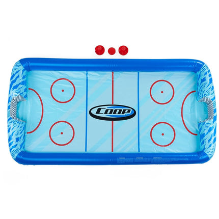 Coop Hydro Hockey Inflatable Water Floating Table Hockey Set, Pool Toy for Kids Ages 5+