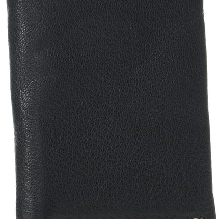 Timberland Men's Leather RFID Blocking Trifold Wallet Travel Accessory-Tri-Fold, Black, One Size