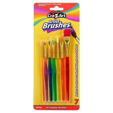 Cra-Z-Art Artist Brushes, Assorted Sizes Blist Car