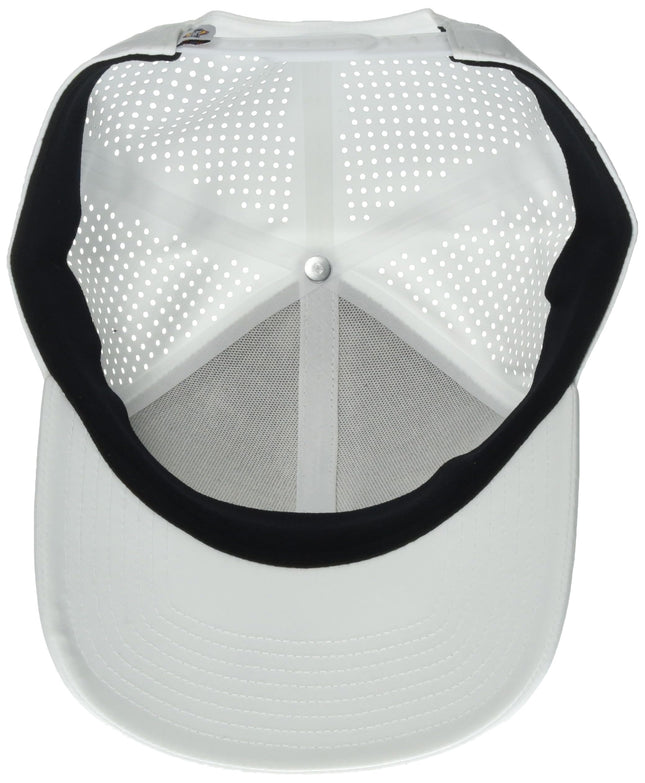 Dickies Mens Low Pro Athletic Trucker Hat, White, One Size