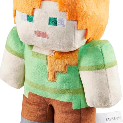 Minecraft Basic Plush Character Soft Dolls, Video Game-Inspired Collectible Toy Gifts for Kids & Fans Ages 3 Years Old & Up , HLN12,Multicolored,Medium