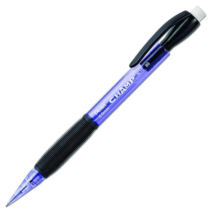 Automatic Pencil, Refillable Lead/Eraser, .5mm, Violet