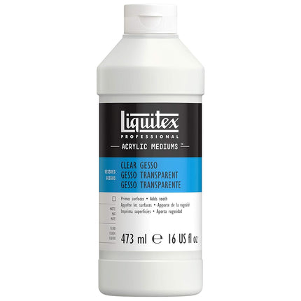 LIQUITEX Grounds Gesso 473 ml, Clear (Pack of 1)