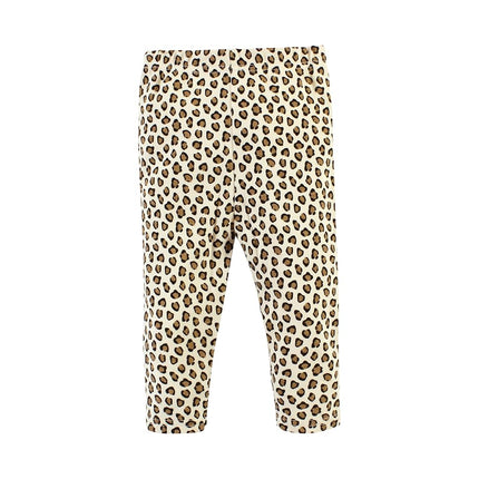 Conjunto de body y pantalón de algodón para bebé Hudson Baby, con diseño de Corazones de Leopardo, para prematuro