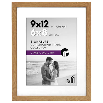 Americanflat 9x12 Picture Frame with Shatter-Resis