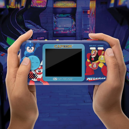 Console de jeu portable My Arcade Mega Man Pocket Player Pro (6 JEUX EN 1)