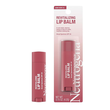 Neutrogena Revitalizing Lip Balm w/ SPF 20 (Sunny Berry 30)