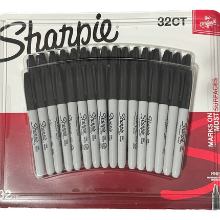 SHARPIE Permanent Markers | Fine Point | 32 Count 
