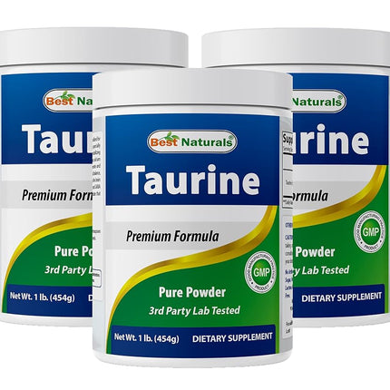 Best Naturals 100% Pure Taurine Powder free form -