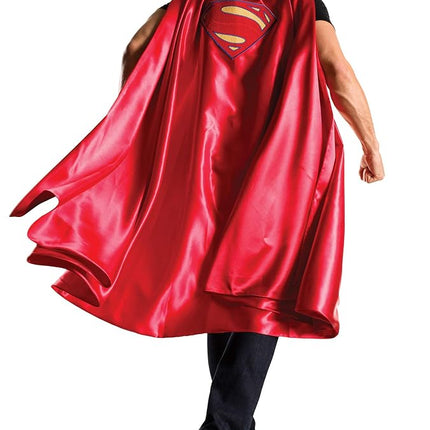Rubie's Men's Batman V Superman: Dawn of Justice Deluxe Adult Superman Cape, Red, One Size