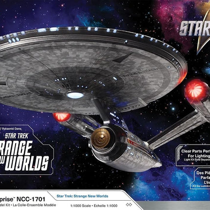 Polar Lights Star Trek Strange New Worlds U.S.S. Enterprise 1:1000 Scale Model Kit