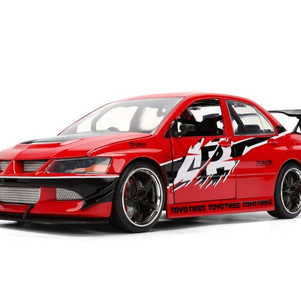 Jada Fast & Furious 2006 Mitsubishi Lancer Evolution IX Die-Cast Car 1:24 Scale Toys