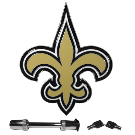 Siskiyou NFL New Orleans Saints Trailer Hitch with Hitch Lock Class II, Team Colors