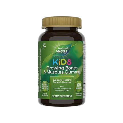 Nature’s Way Kids Growing Bones & Muscles, Calcium