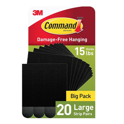 3M Command™ Picture Hanging Strips, Large, 20 Pair