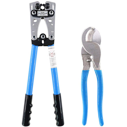 Glarks 2Pcs Wire Crimper Terminal Crimping Tool Ca