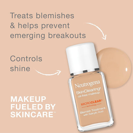 Neutrogena SkinClearing Oil-Free Liquid Makeup 1 fl oz., 1 count